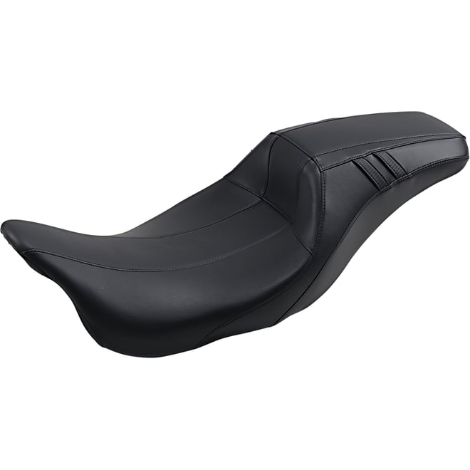 Le pera Outcast Daddy Long Legs Seat - Full-Length - w/o Backrest - Carbon Fiber Inlay - Black - FL '08-'23 Le pera Outcast Daddy Long Legs Seat - Full-Length - w/o Backrest - Carbon Fiber Inlay - Black - FL '08-'23