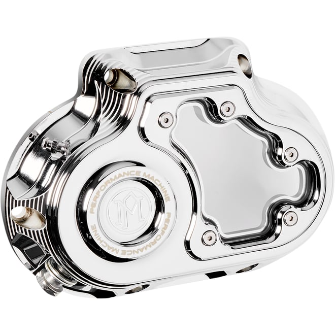 Performance machine (pm) Transmission Cover - Chrome