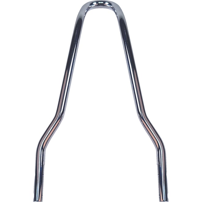 Drag specialties Round Tapered Sissy Bar - Black - 11.49"H x 8.25"W