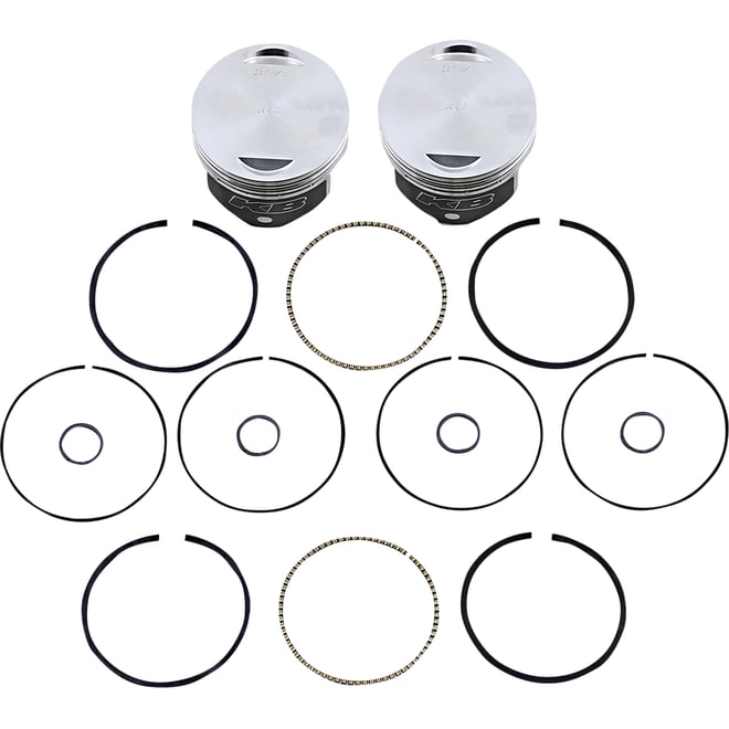 Kb performance Piston Kit - Twin Cam 88