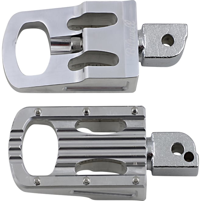 Biltwell Punisher Footpeg - Passenger - Polished - M8 Biltwell Punisher Footpeg - Passenger - Polished - M8