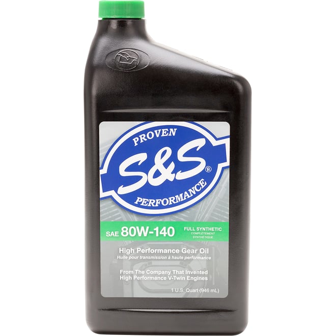 S&s cycle Synthetic Gear Oil - 80W-140 - 1 U.S. quart