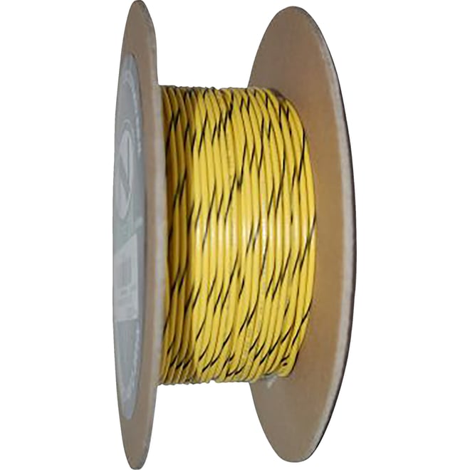 Namz 100' Wire Spool - 20 Gauge - Yellow/Black