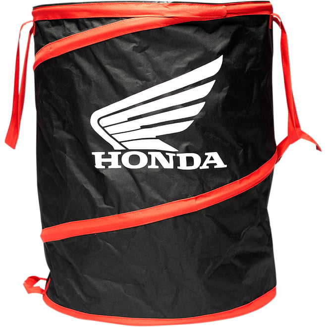 Factory effex Trash Can - Black/Red - Honda