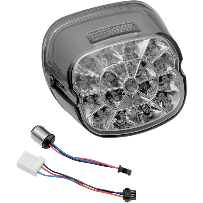 Drag specialties Taillight - Smoke - Top Tag