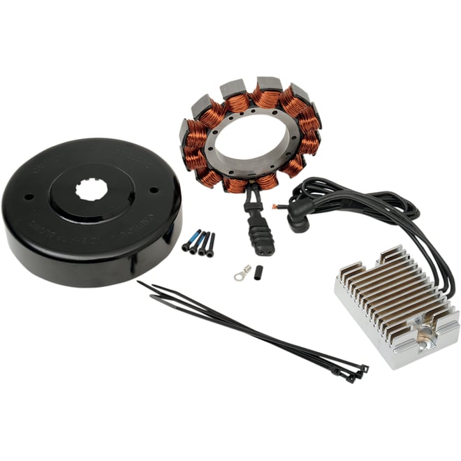 Drag specialties 32A Charging Kit - Chrome Regulator