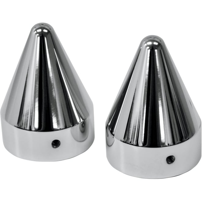 La choppers Axle Caps - Chrome - Spike