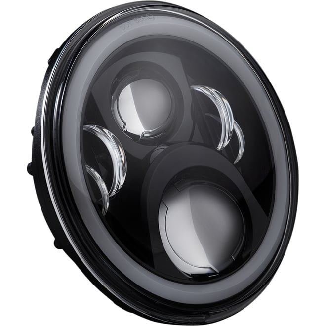 Custom dynamics Headlamp - 7" - LED - Black Custom dynamics Headlamp - 7" - LED - Black