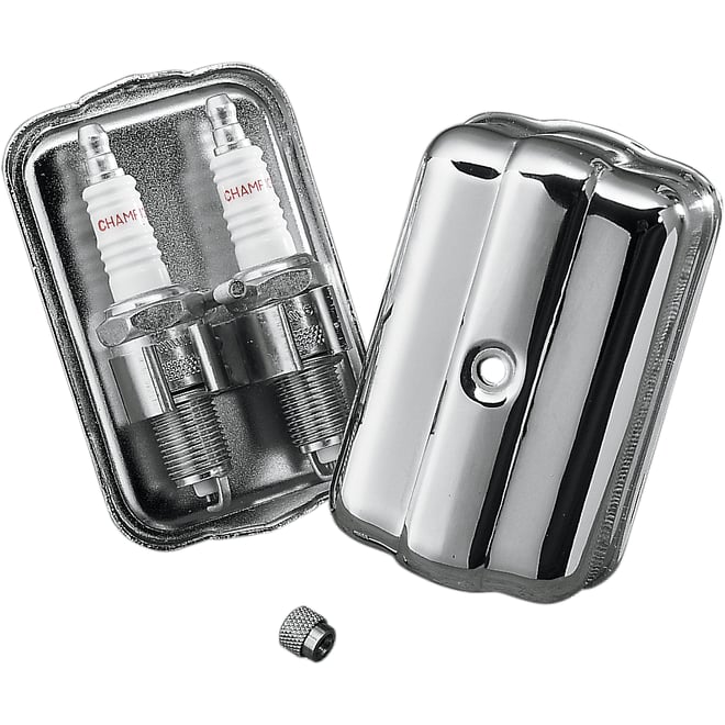 Drag specialties Plug Holder - Chrome - F/H-D