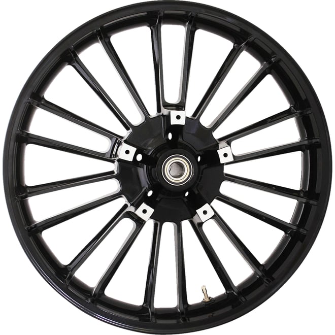 Coastal moto Wheel - Atlantic - Front - Dual Disc/without ABS - Black - 21x3.5 - '00-'07 FL