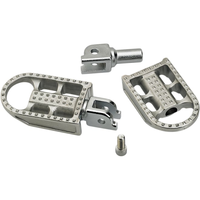 Biltwell Mushman Footpegs - Step - Raw Polished Biltwell Mushman Footpegs - Step - Raw Polished