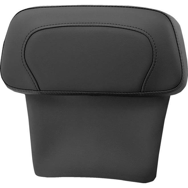Saddlemen Chopped Tour Pak Backrest Pad - RoadSofa™ - Black w/ Black Stitch - FLT/FLH '14-'23