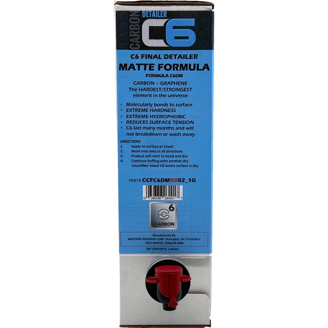 Cycle care formulas C6 Matte Detailer - 1 U.S. Gal. Cycle care formulas C6 Matte Detailer - 1 U.S. Gal.
