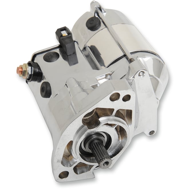 Terry components Starter Motor - Harley Davidson - Chrome