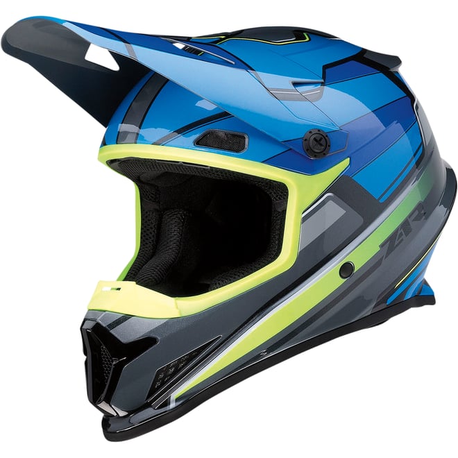Z1R Rise Helmet MC Blue/Hi Viz 