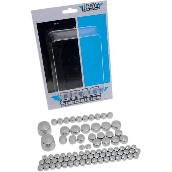 Drag specialties Bolt Covers - Chrome