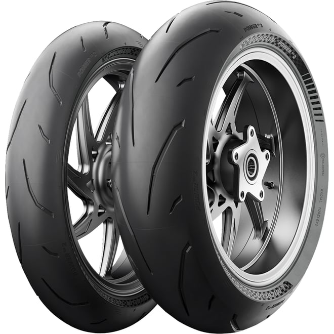 Michelin Tire - Power GP2 - Front - 120/70ZR17 - (58W)