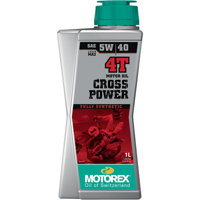 Motorex Cross Power Synthetic 4T Engine Oil - 5W-40 - 1L