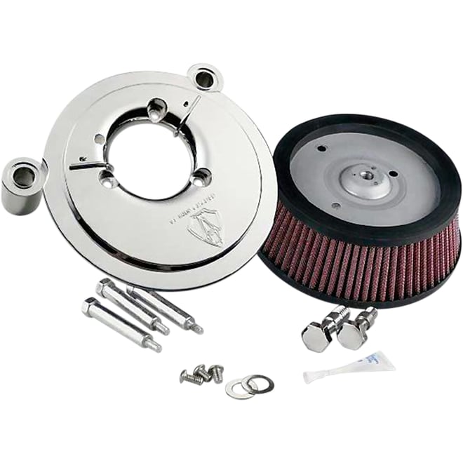 Arlen ness Big Sucker™ Air Filter Kit - Chrome - Stage I