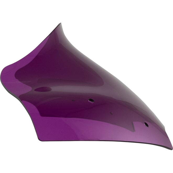 Klock werks Kolor Flare™ Windshield - 10" - Purple - FLTR