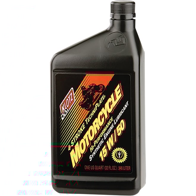 Klotz oil Synthetic Engine Oil 15W-50 - 1 U.S. quart Klotz oil Synthetic Engine Oil 15W-50 - 1 U.S. quart