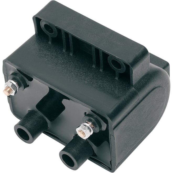 Drag specialties Dual-Fire Ignition Coil - Harley Davidson - Black