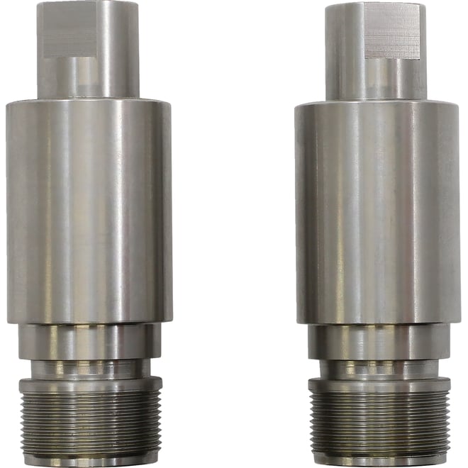 Cycle visions Chrome Fork Tube Extensions - 41 mm Diameter - Extends +2"