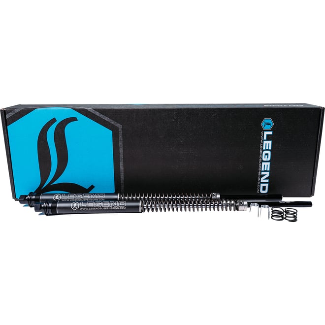 Legend suspension AXEO+2 (+2" Raised) Fork Cartridge - Black - 41 mm - '97-'13 Touring Models