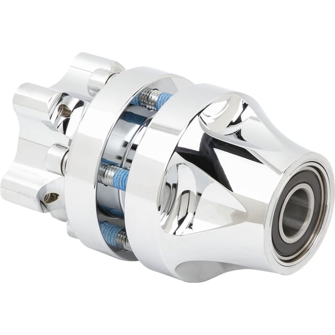 Arlen ness Hub - Cartridge - Front/Single Disc - Chrome