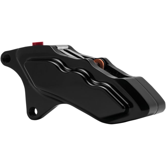 Hawg halters 6-Piston Left/Front Caliper - Black
