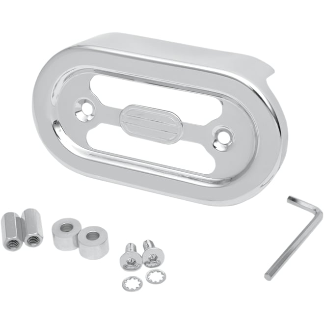 Drag specialties Regulator Cover -Harley Davidson - Chrome