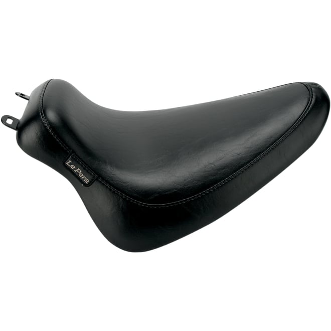 Le pera Silhouette Solo Seat - Smooth - Black - FLST '08-'17 Le pera Silhouette Solo Seat - Smooth - Black - FLST '08-'17