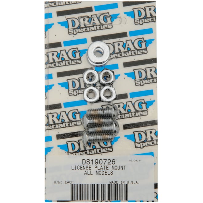 Drag specialties Mount Bolt Set - Socket Head - License Plate