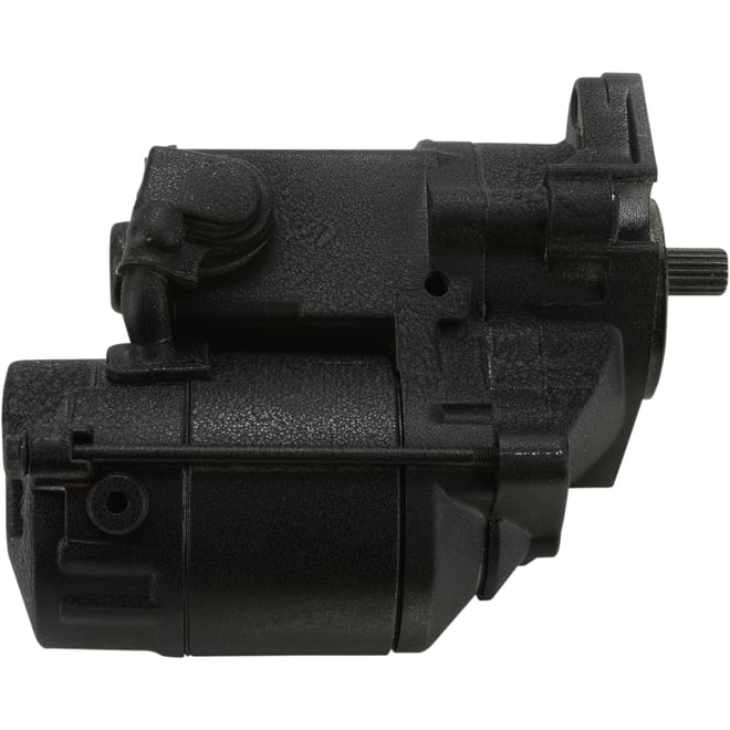 Terry components Starter Motor - Harley Davidson - Black Wrinkle