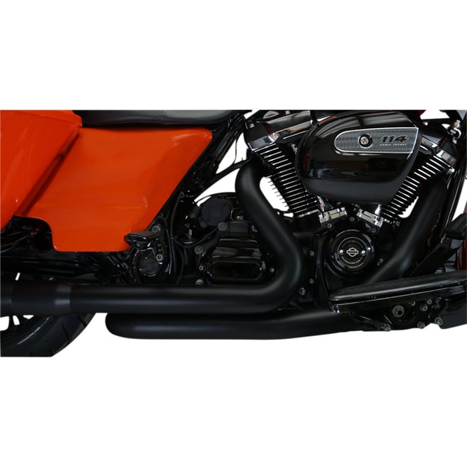 Khrome werks Aggressor 2-into-2 Crossover Headers - Black - M8 Khrome werks Aggressor 2-into-2 Crossover Headers - Black - M8