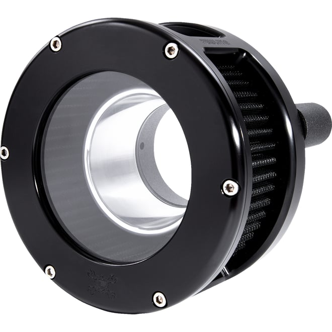 Feuling oil pump corp. BA Series Air Cleaner Kit - Black Anodized - Black Filter