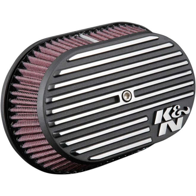 K & n Street Metal Air Intake Kit - Side Drift - Black - M8