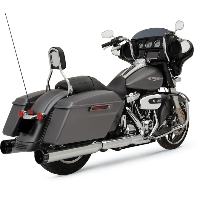 Khrome werks 4.5" Mufflers for Touring - Chrome with Klassic