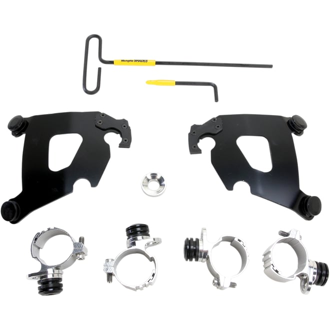 Memphis shades Cafe Mounting Kit - Black - XL883 Memphis shades Cafe Mounting Kit - Black - XL883