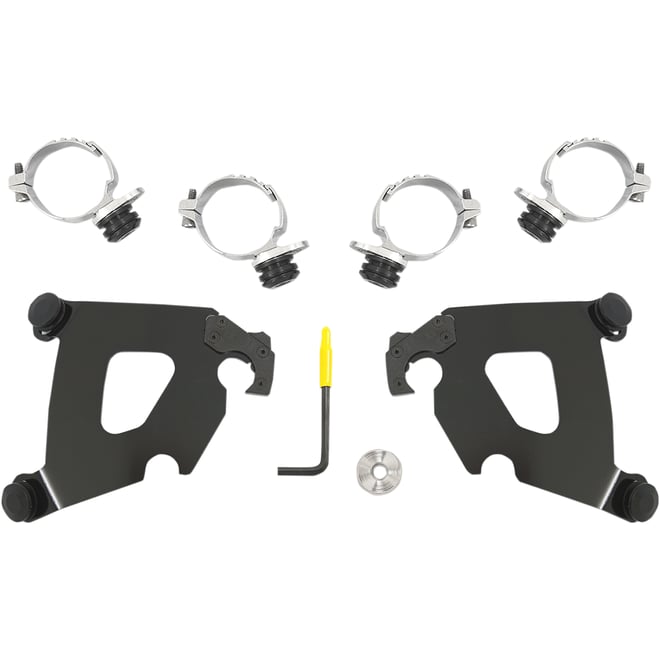 Memphis shades Cafe Mounting Kit - Black - FXDL Memphis shades Cafe Mounting Kit - Black - FXDL