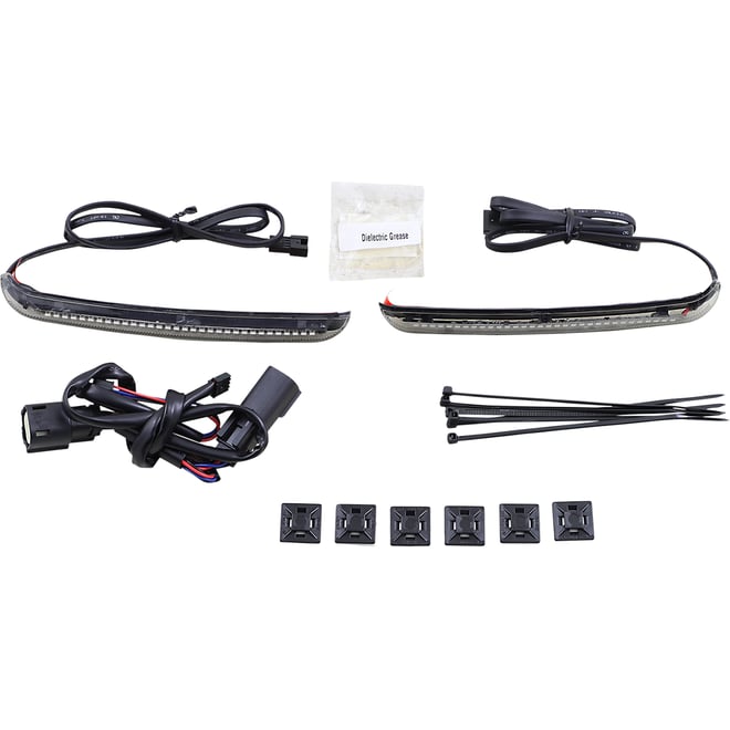 Ciro Bag Light Blades - Red Turn Signals