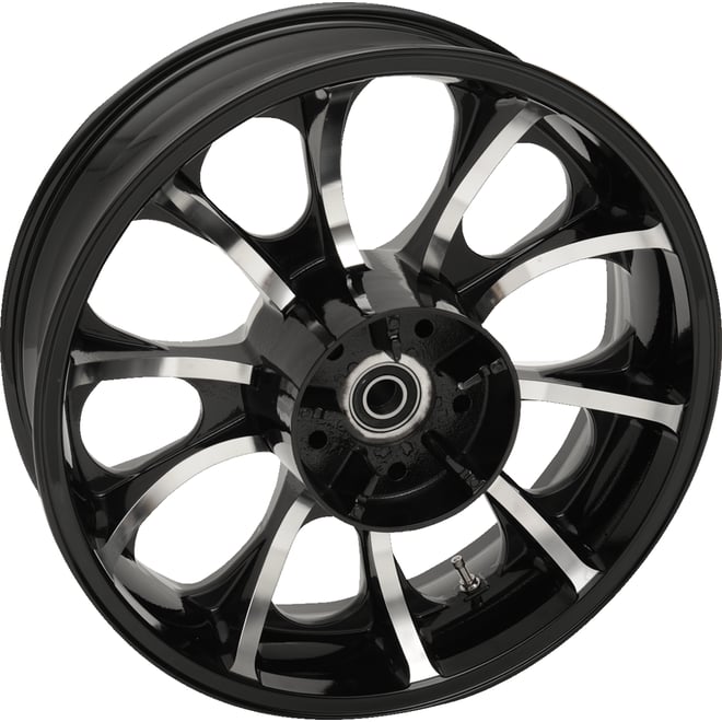 Coastal moto Wheel - Largo 3D - Rear - Single Disc/with ABS - Black Cut - 18x5.5
