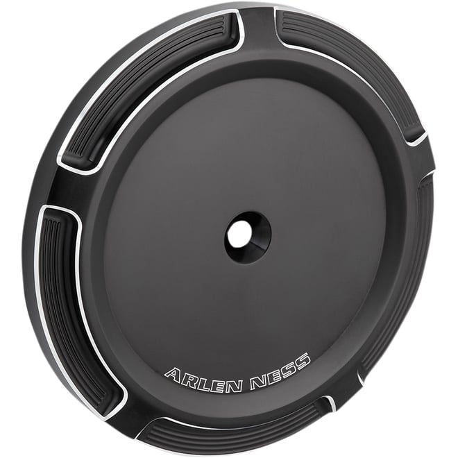 Arlen ness Big Sucker Stage 1 Outer Cover - Beveled - Black Arlen ness Big Sucker Stage 1 Outer Cover - Beveled - Black