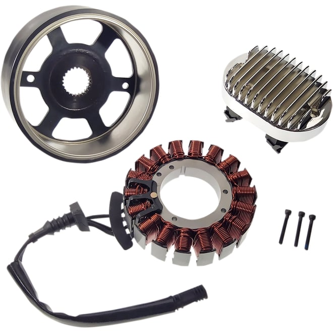 Drag specialties Charging Kit - '18-'23 - Chrome