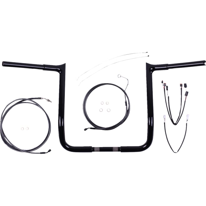 Magnum shielding Handlebar Kit - Viking - 12" - Black Pearl™