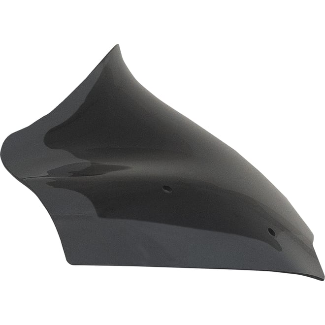 Klock werks Sport Flare™ Windshield - 10" - Dark Smoke - FLTR