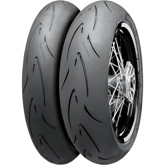 Continental Tire - ContiAttack SM Evo - Rear - 150/60R17 - 66H