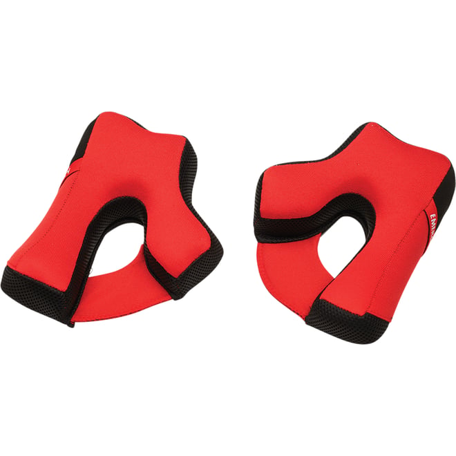 Thor Reflex Cheek Pads - Red - XS