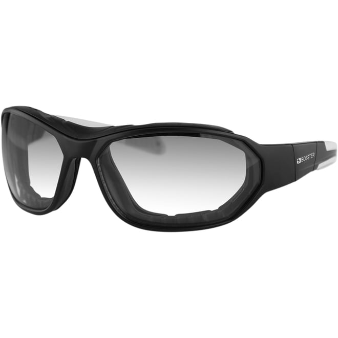 Bobster Force Convertible Sunglasses - Matte Black - Clear Photochromic Bobster Force Convertible Sunglasses - Matte Black - Clear Photochromic