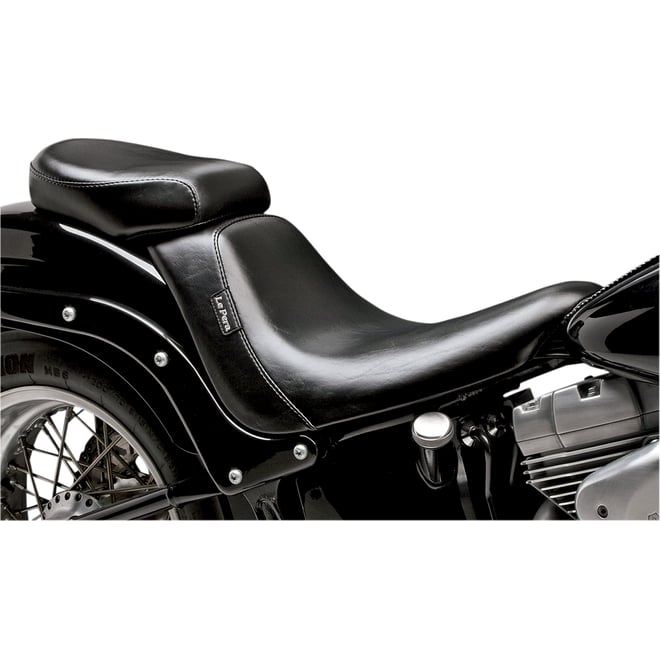 Le pera Bare Bones Pillion Pad - Smooth - Black - FL/FX '06-'17 Le pera Bare Bones Pillion Pad - Smooth - Black - FL/FX '06-'17